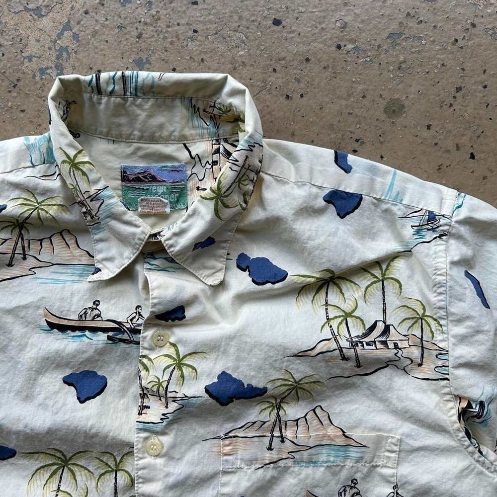 Reyn Spooner Hawaiian shirt true vintage‎ Size M